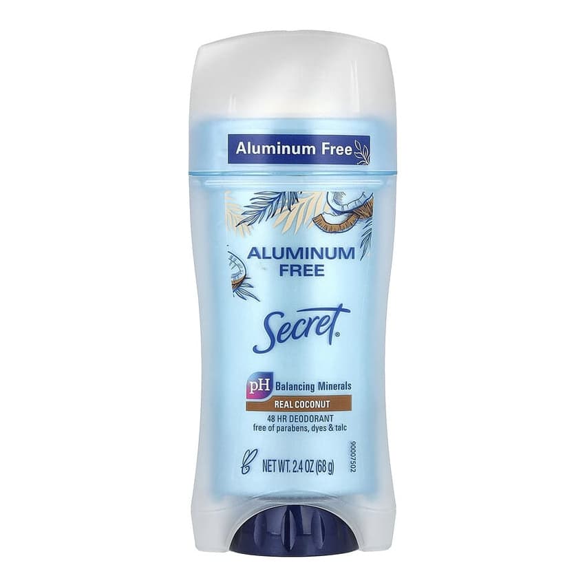 Aluminum Free Deodorant, Real Coconut