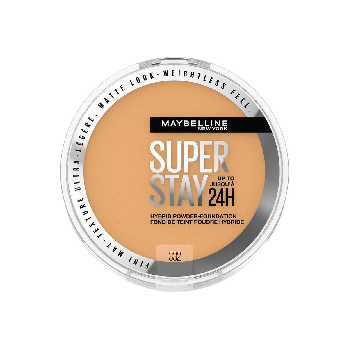 Up to 24HR Hybrid Powder-Foundation, #332