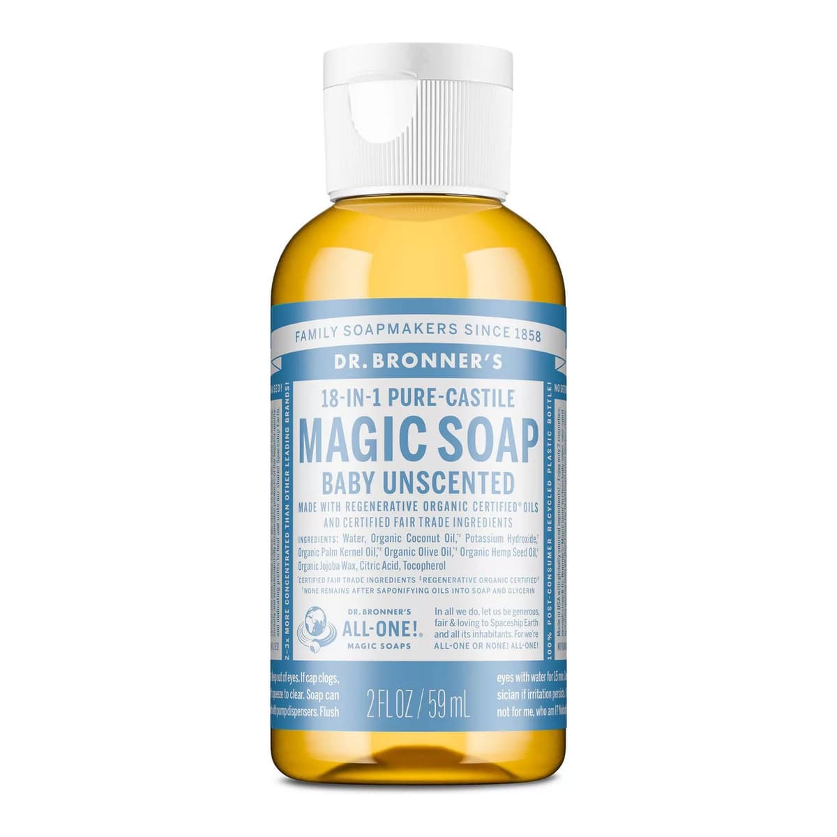 Magic Pure Castile Liquid Soap Bodywash - Baby Unscented