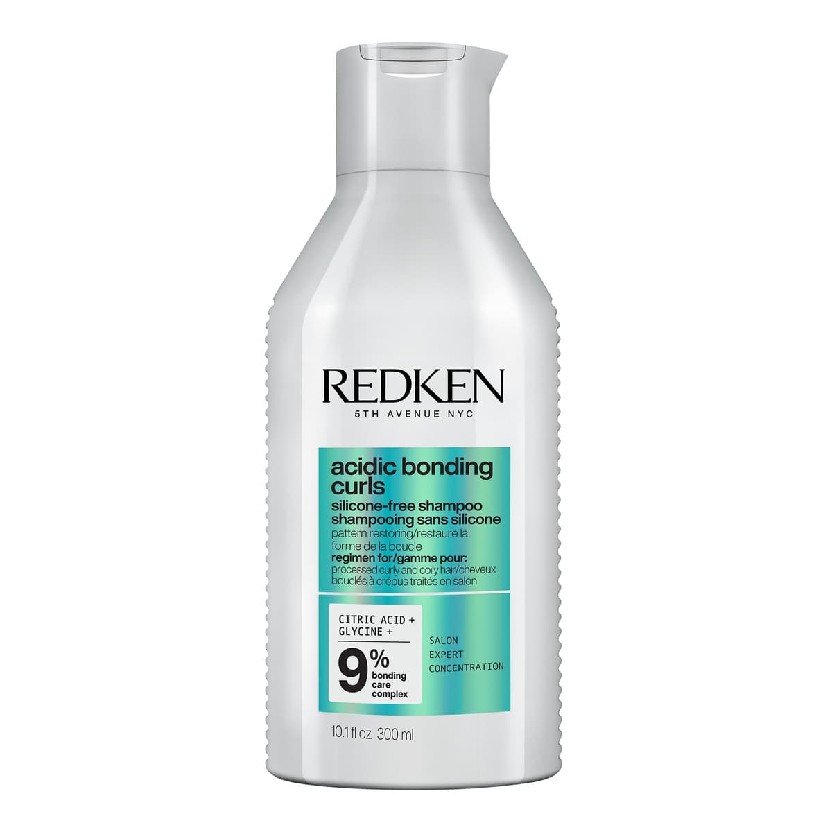 Acidic Bonding Curls Shampoo for Damaged Curly & Coily Hair, Curl Defining, Bond Repair