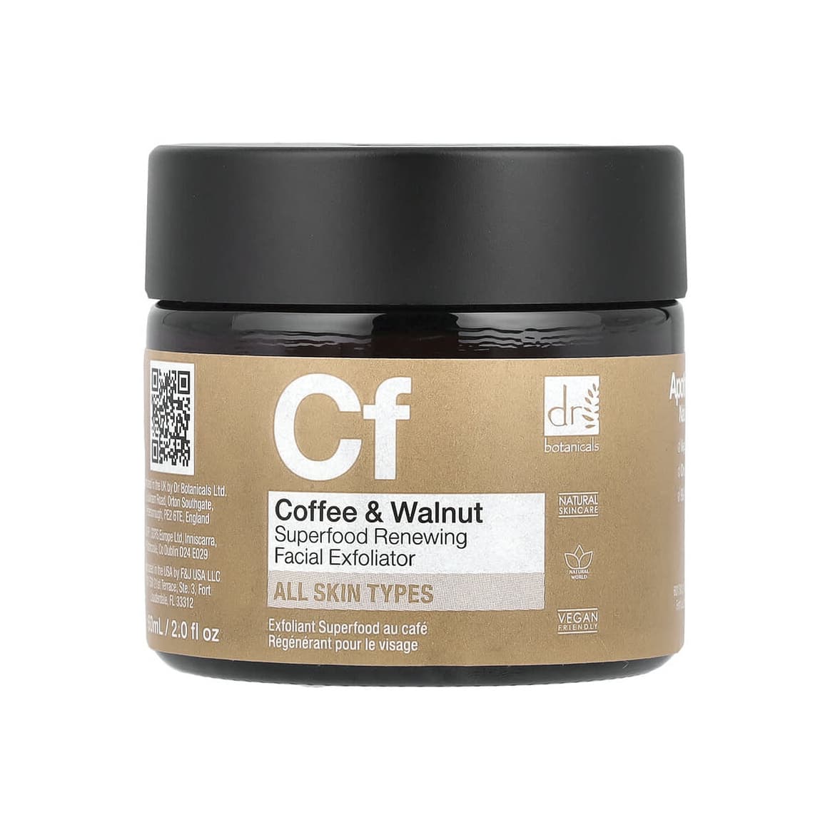 Coffee & Walnut Superfood Renewing Facial Exfoliator