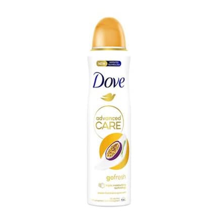 Advanced Care Go Fresh Passion Fruit & Lemongrass Scent Anti-perspirant Deodorant Spray for 72 hours protection