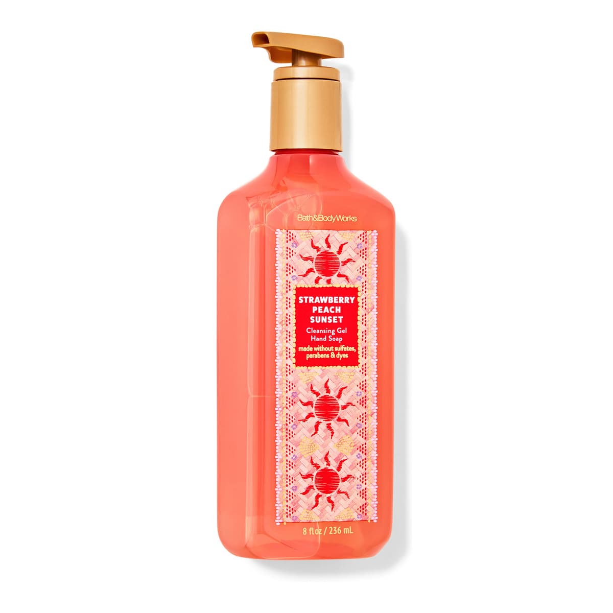 Strawberry Peach Sunset, Cleansing Gel Hand Soap