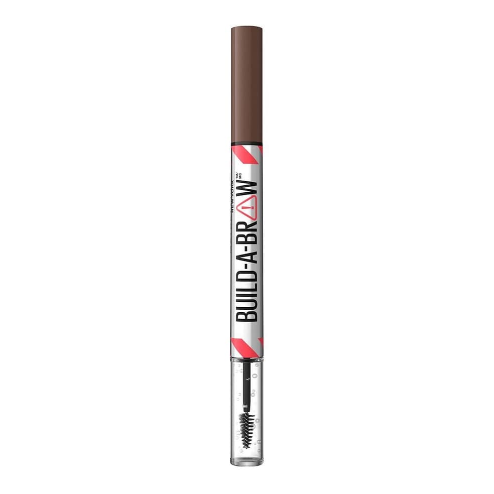 Build-A-Brow 2-In-1 Brow Pen + Sealing Gel Eyebrow Makeup, Medium Brown