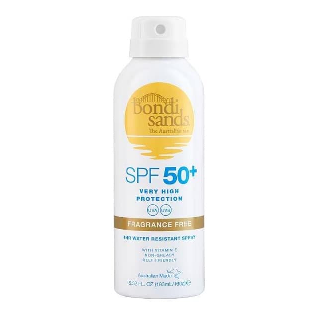 Spf 50+ Aerosol Mist Spray Fragrance Free