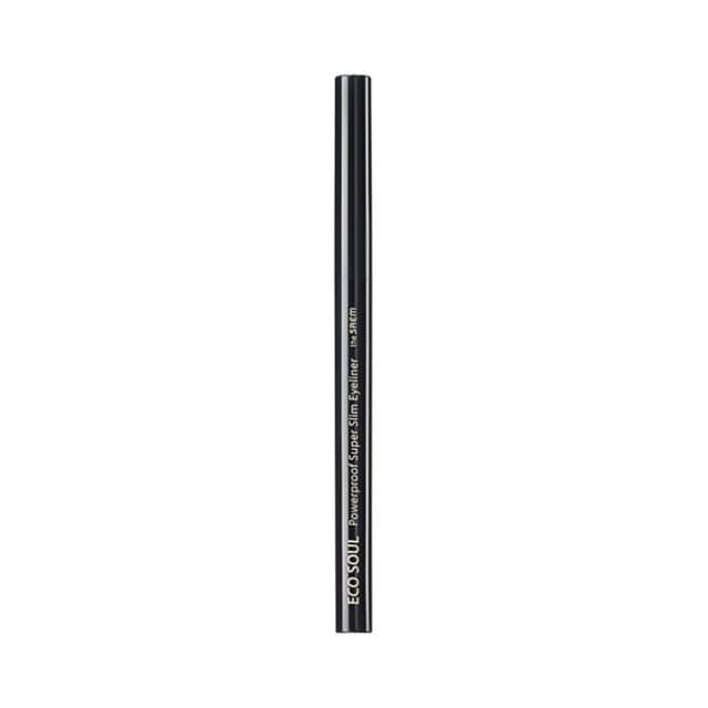 Eco Soul Powerproof Super Slim Eyeliner, #BK01 Night Black