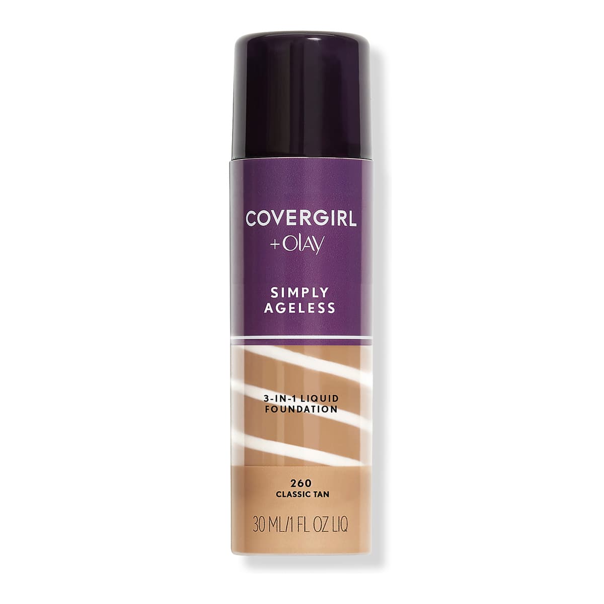 Olay Simply Ageless 3-in-1 Liquid Foundation, Classic Tan