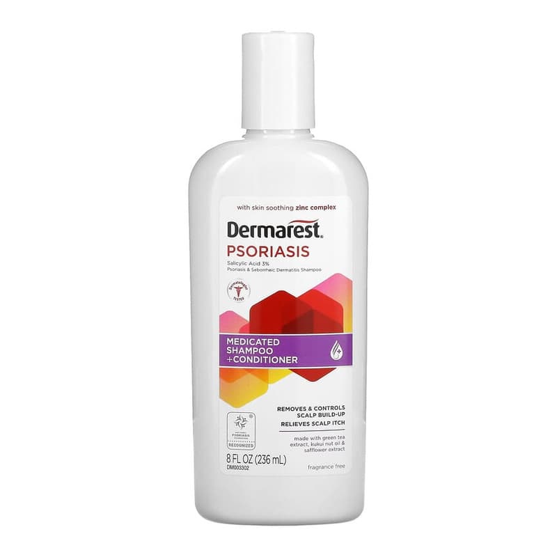 Psoriasis, Medicated Shampoo + Conditioner, Maximum Strength