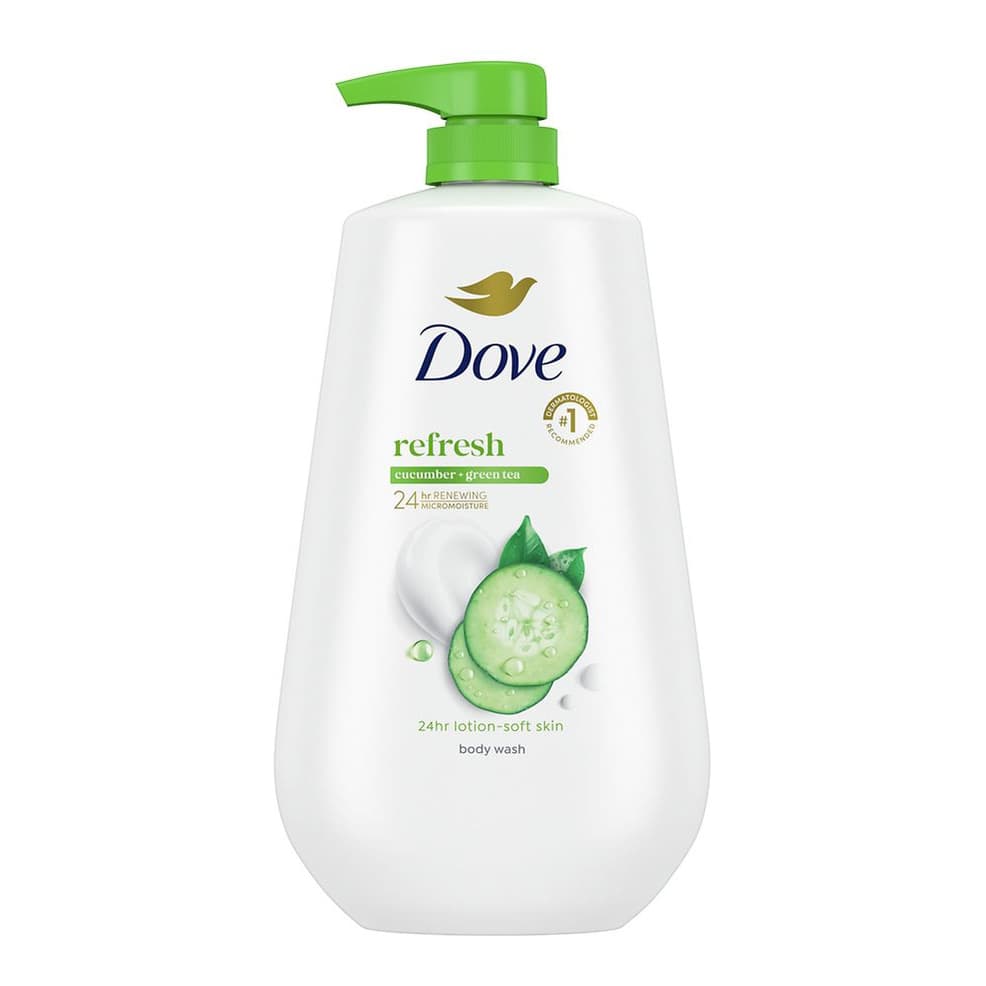 Refreshing Body Wash with Pump Cucumber & Green Tea