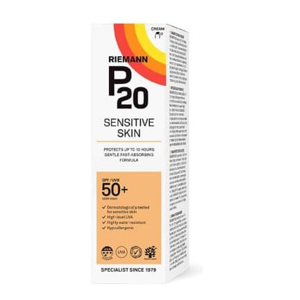 P20 SPF50+ Sensitive Sun Cream
