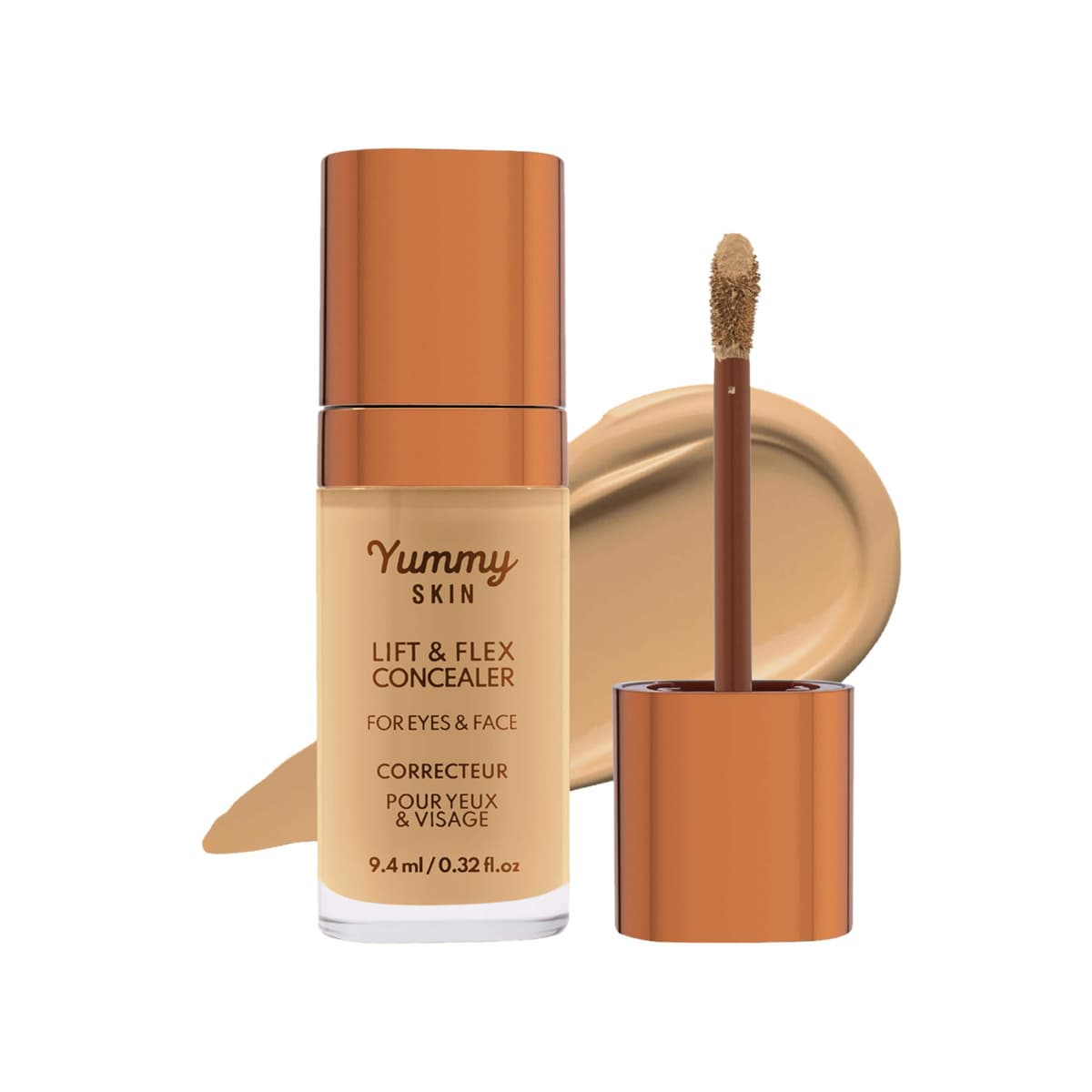 Yummy Skin Lift & Flex Hydrating Concealer With Hyaluronic Acid & Caffeine, #8