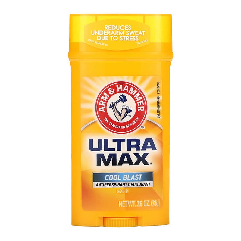 UltraMax, Solid Antiperspirant Deodorant For Men, Cool Blast