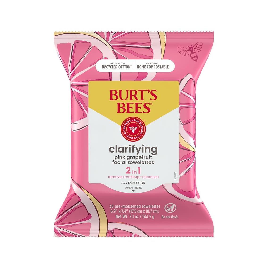Clarifying Facial Towelettes Pink Grapefruit