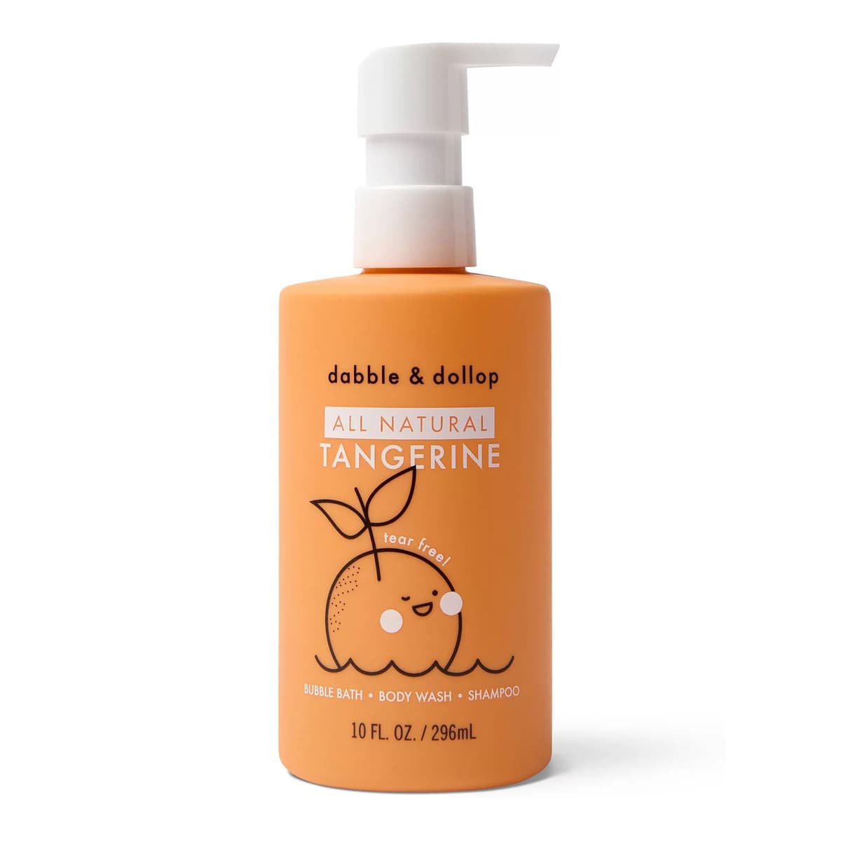 Kids' 3-in-1 Shampoo, Body Wash & Bubble Bath - Tangerine