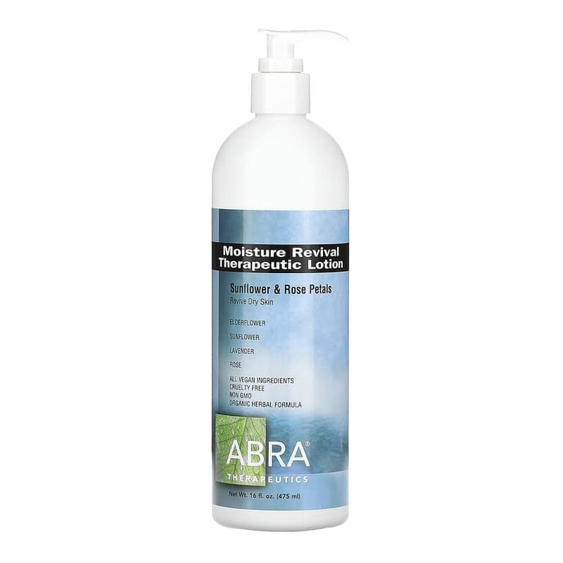 Moisture Revival Therapeutic Lotion, Sunflower & Rose Petals