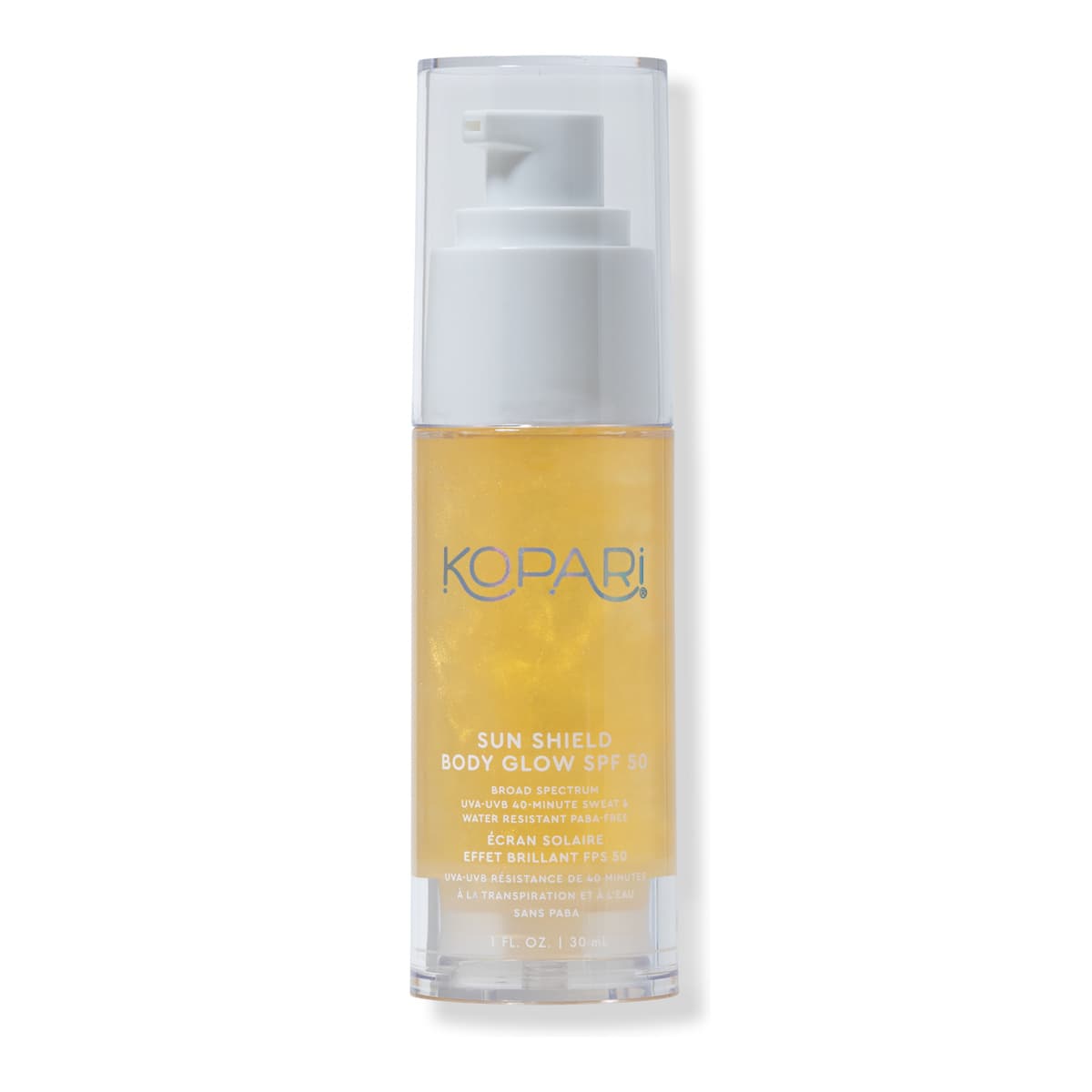 Travel Size Sun Shield Body Glow Gel SPF 50