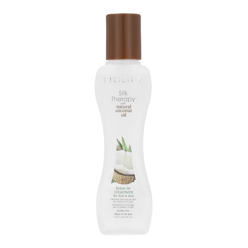 Silk Therapy® with Natural Coconut Oil, Leave-in Treatment for Hair & Skin