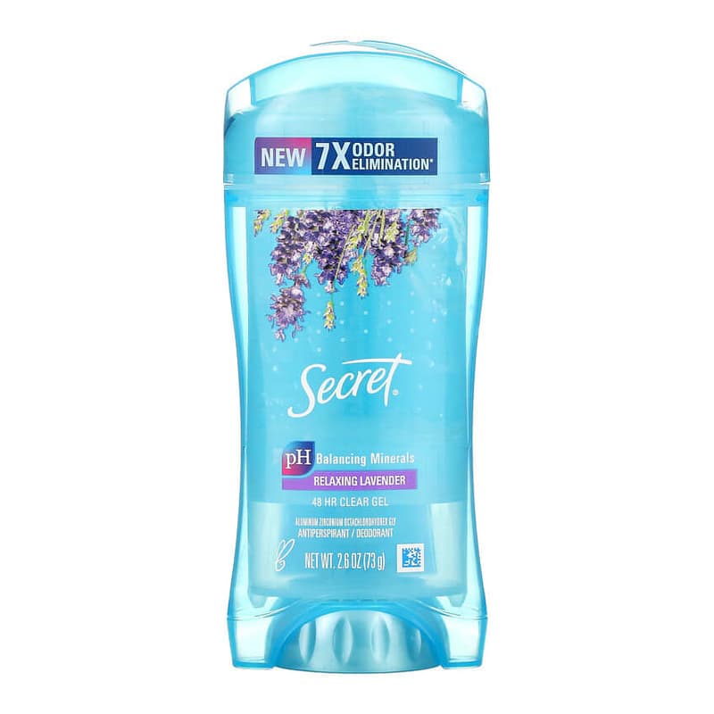48 Hour Clear Gel Antiperspirant/Deodorant, Relaxing Lavender