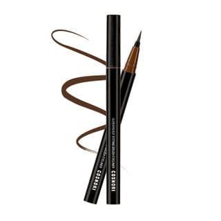 Superproof Fitting Brush Eyeliner, #02 Black Brown