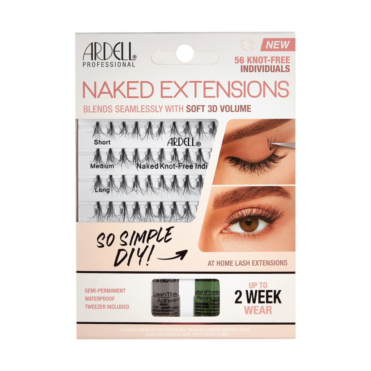 Naked Lashes DIY Eyelash Extensions