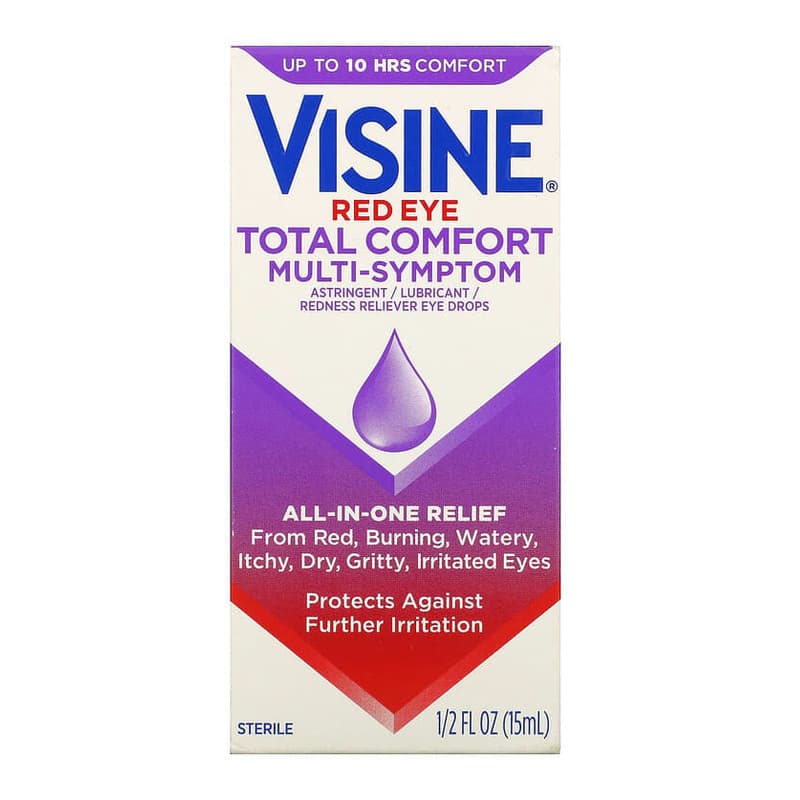 Red Eye, Total Comfort Multi-Symptom Eye Drops