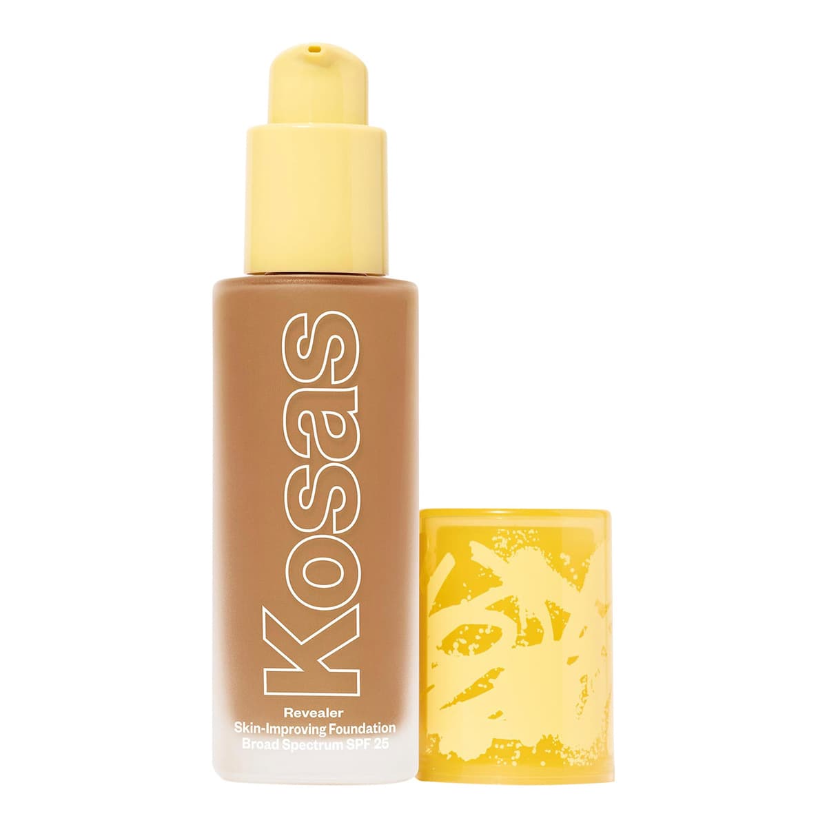Revealer Skin-Improving Foundation SPF 25 with Hyaluronic Acid and Niacinamide, Medium Deep Neutral Olive 290