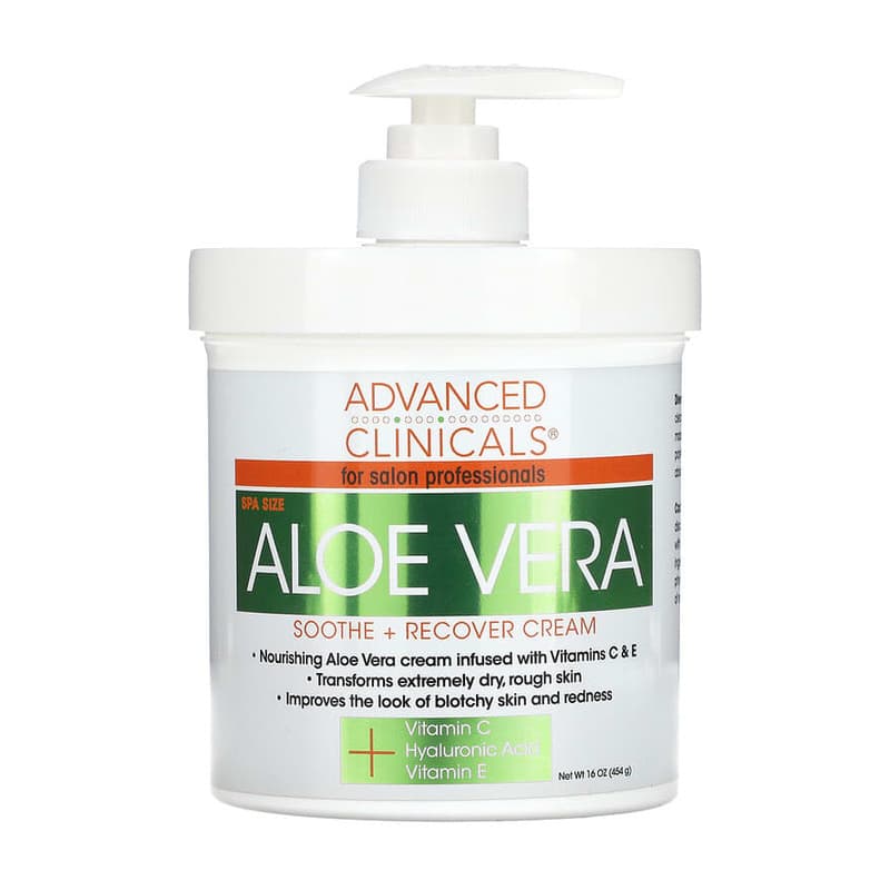 Aloe Vera, Soothe + Recover Cream