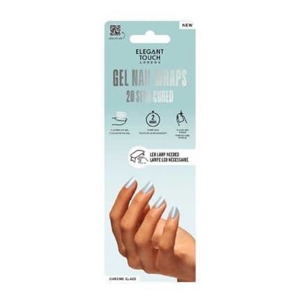 Semi Cured Gel Nail Wraps Siren 20s