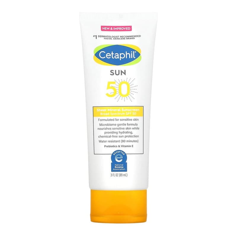 Sheer Mineral Sunscreen, SPF 50