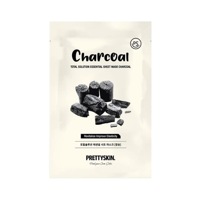 Total Solution Essential Sheet Mask, Charcoal