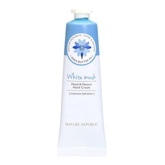 Hand & Nature Hand Cream, White Musk
