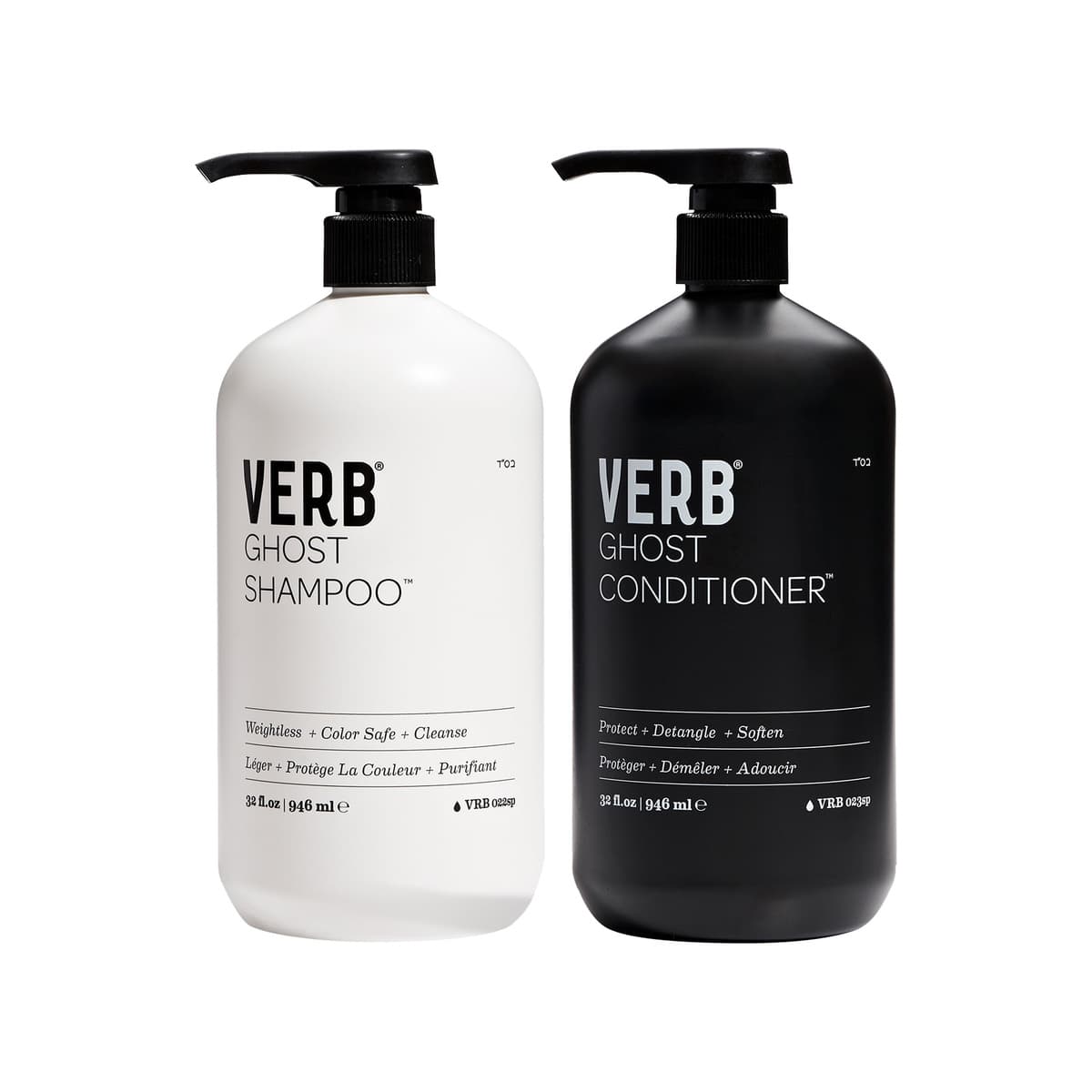 Ghost Weightless Shampoo and Conditioner Jumbo Set for Fine Hair
