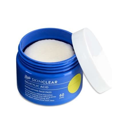 Skin Clear with Salicylic Acid Exfoliating Face Pads 60s