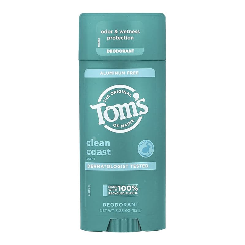 Aluminum Free Deodorant, Clean Coast