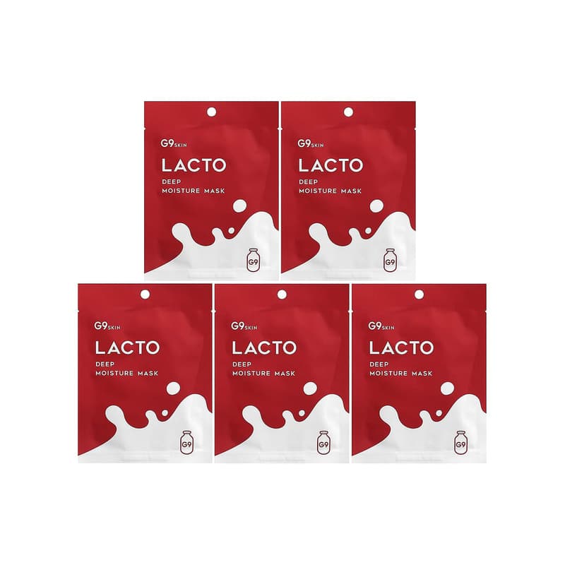 Lacto, Deep Moisture Beauty Mask, Milk