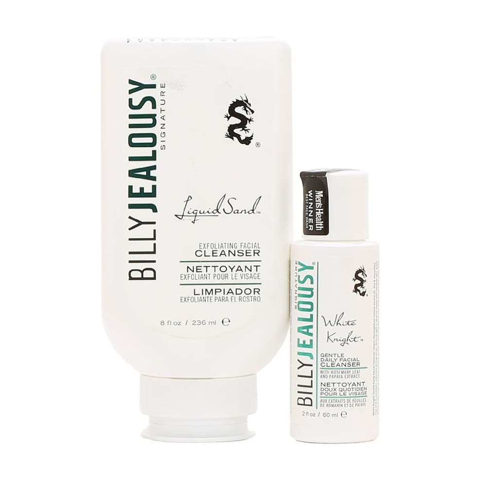 Duo Sampler Liquid Sand Gentle Exfoliator & White Knight Facial Cleanser