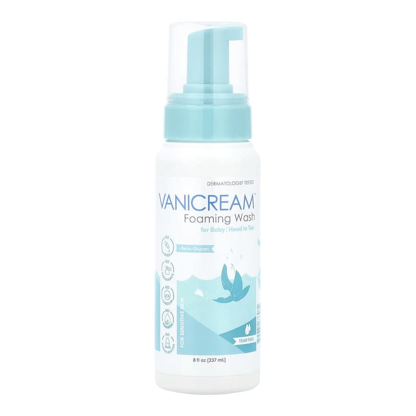 Foaming Wash, For Baby, Sensitive Skin