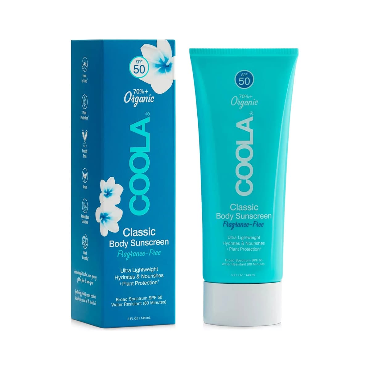 Classic Body Organic Sunscreen Lotion SPF 50
