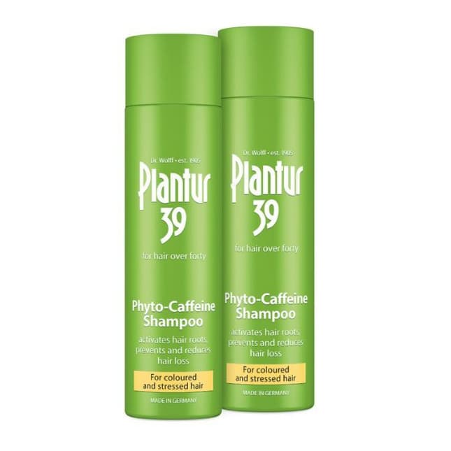 Caffeine Shampoo Coloured Stressed Hair 2x