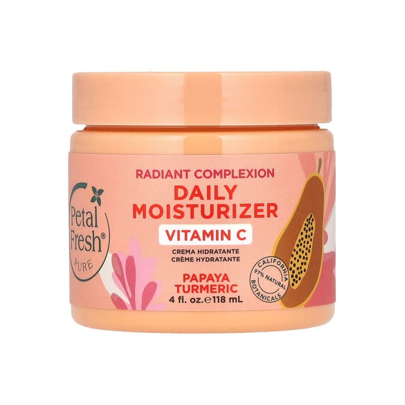 Pure, Radiant Complexion Daily Moisturizer, Papaya Turmeric
