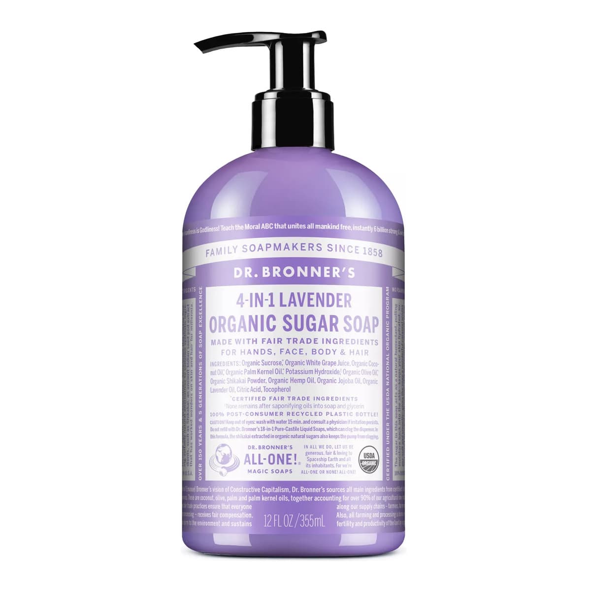 Organic Sugar Soap - Lavender