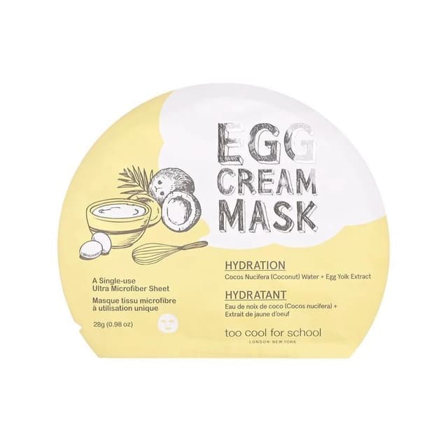 Egg Cream Mask, #01 Hydration