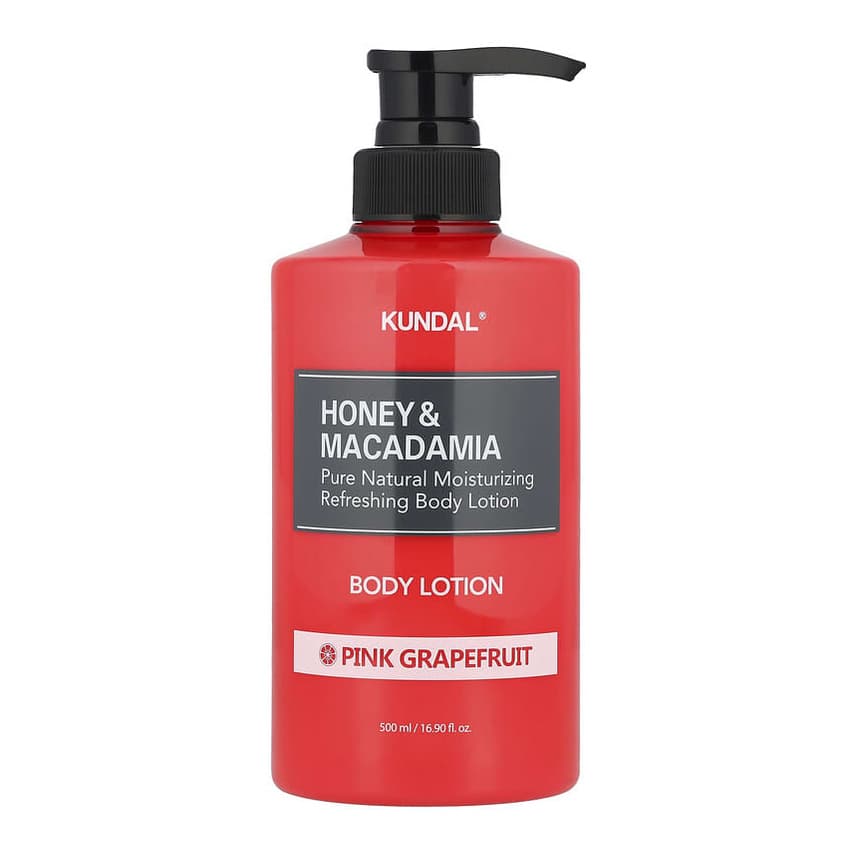 Honey & Macadamia, Body Lotion, Pink Grapefruit
