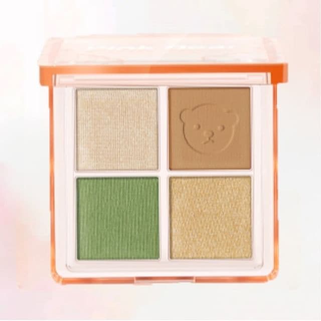 4 Colors Eyeshadow, #05 Sentimental Matcha Pie