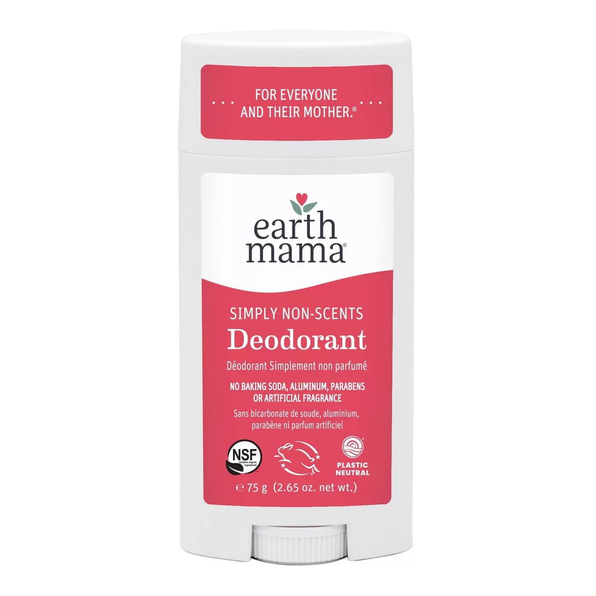 Earth Mama Aluminum Free Simply Deodorant - Unscented