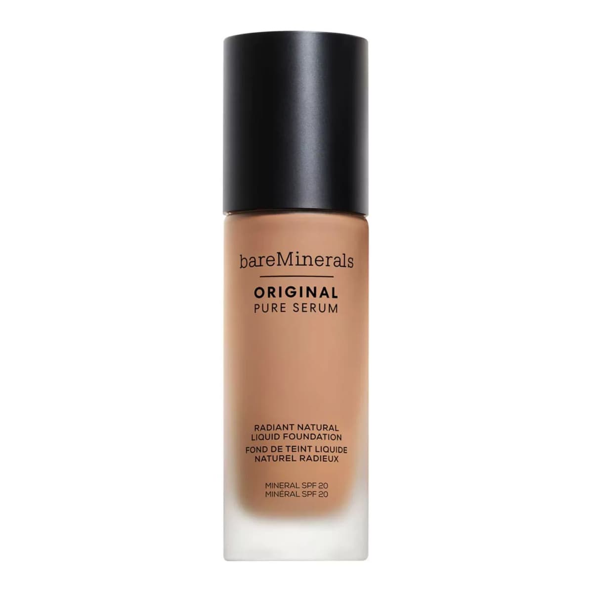 ORIGINAL Pure Serum Radiant Natural Liquid Foundation Mineral SPF 20, medium cool 3