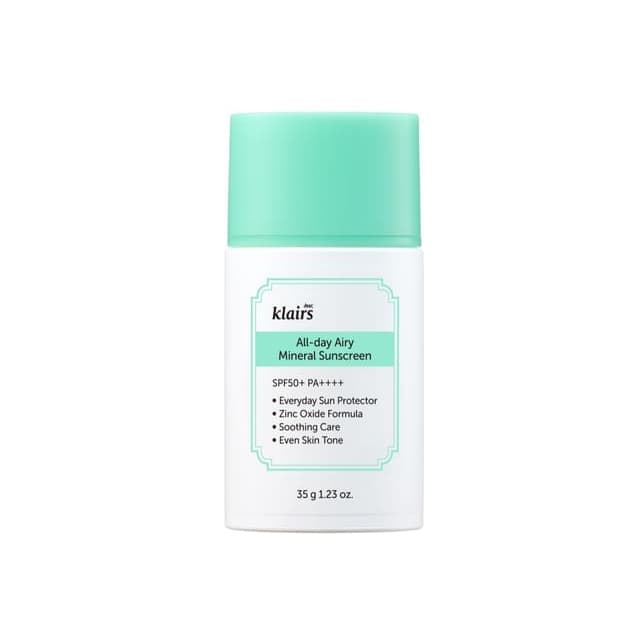 All-day Airy Mineral Sunscreen