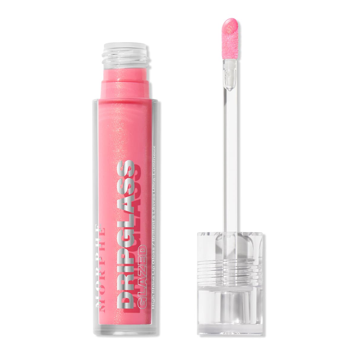 Dripglass Glazed High Shine Lip Gloss, Pink Mirror
