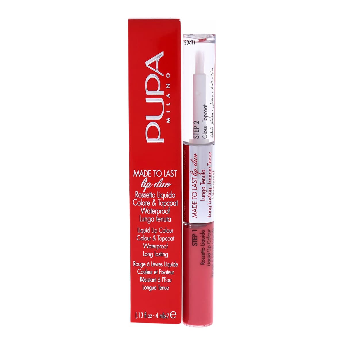 Made To Last Lip Duo - 008 Miami Pink by Pupa Milano for Women - Lipstick
