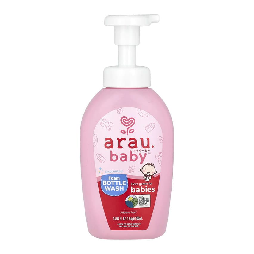 Foam Bottle Wash, Unscented